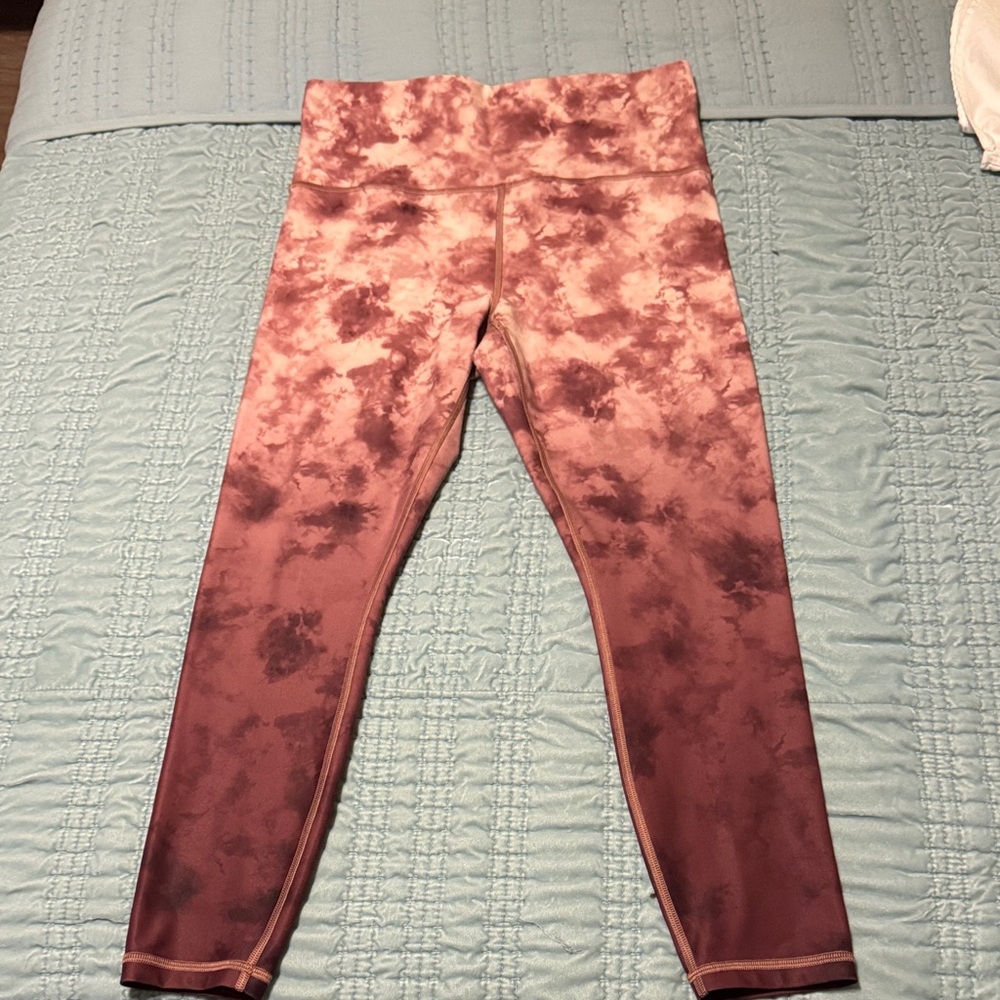 Athleta Tie-Dye Elation 7/8 Leggings, Med